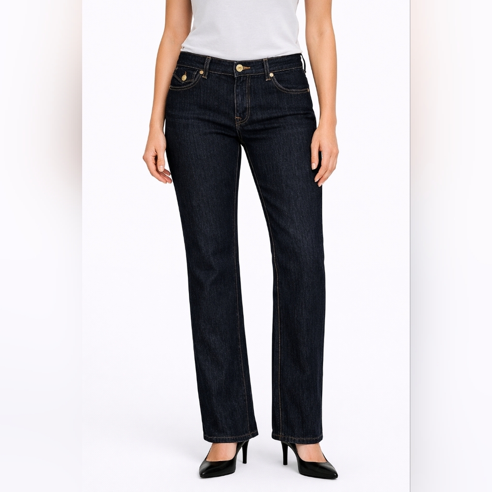 Just Cavalli Dark Indigo Denim Jeans | Size 34 | Premium Italian Designer NWT